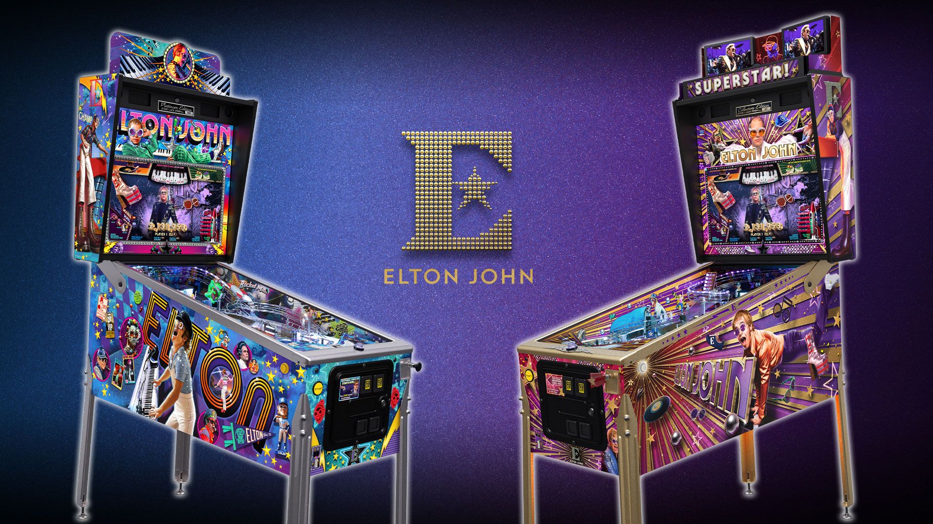 Elton John Pinball Game